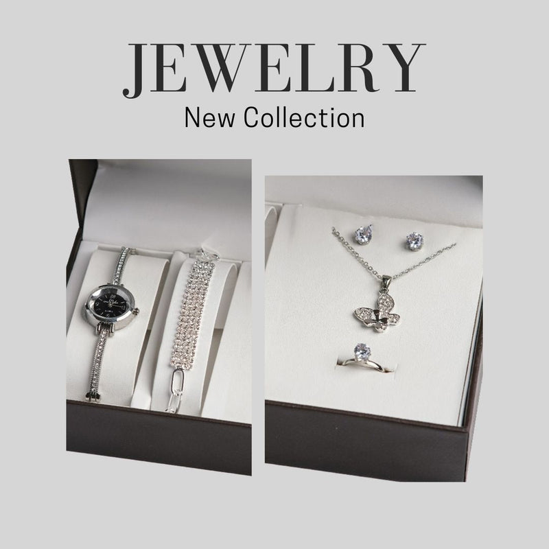 Silver Radiance 5-Piece Set - Zaylure Jewels