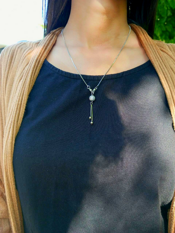 Silver Choker Pendant Necklace - Zaylure Jewels