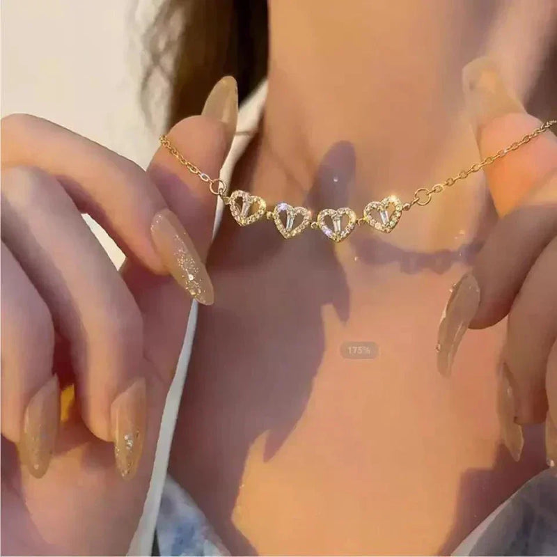 Folded Heart Pendant – 2-in-1 Wear - Zaylure Jewels