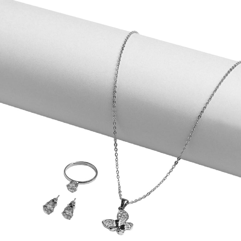 Silver Radiance 5-Piece Set - Zaylure Jewels
