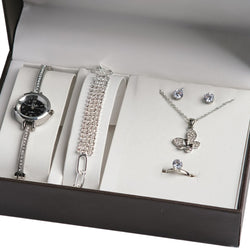 Silver Radiance 5-Piece Set - Zaylure Jewels