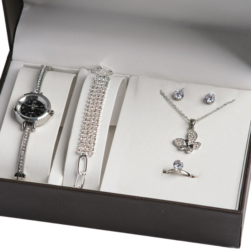 Silver Radiance 5-Piece Set - Zaylure Jewels